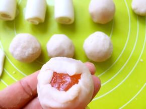 用虎口一点点收好收口