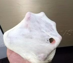 面团揉到能抻出透明的不结实的膜就可以啦；