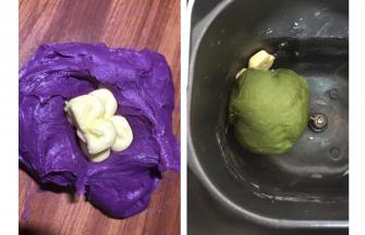 分别加入软化黄油，继续揉15分钟