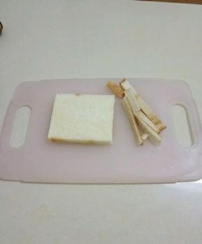 吐司切去四边