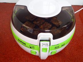 盖上盖子时间设置22分钟；PS：想更硬脆可以设置25-28分钟