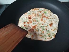 两面金黄色即可