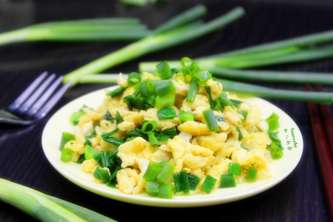 香葱炒蛋