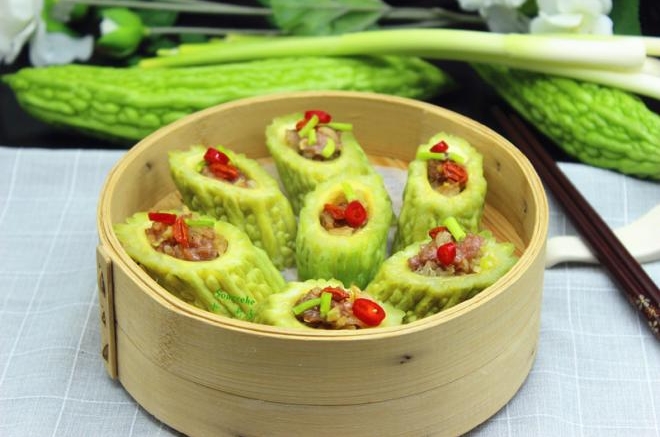 蒸酿苦瓜