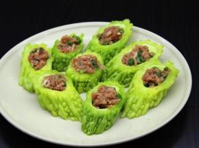 这是酿好的苦瓜