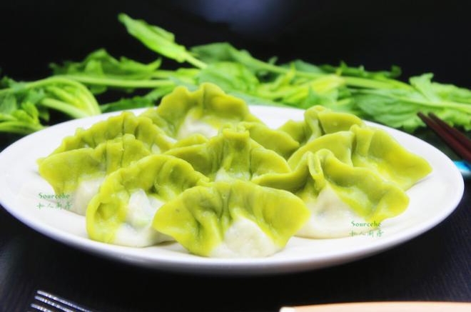 翡翠饺子