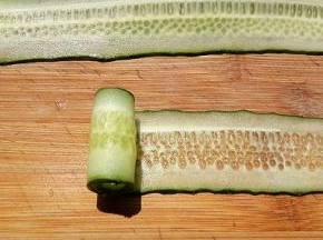 然后依次卷起来