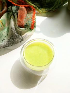 放入蜂蜜开喝，