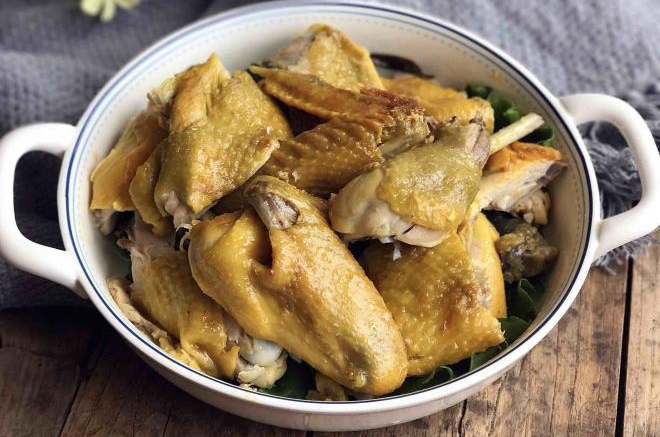 电饭锅版盐焗鸡