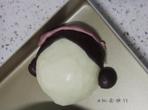 粉色的欧克皮做成发带