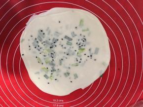 又大又圆的葱油饼