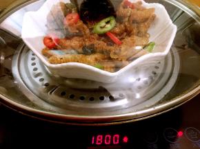 11. 入锅蒸25分钟