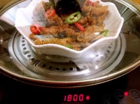11. 入锅蒸25分钟