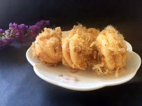 美味的肉松小贝就做好啦，小朋友都很喜欢吃