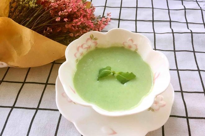 奶油青豆汤