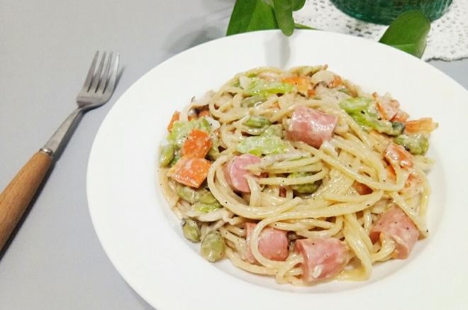 白酱杂蔬意面