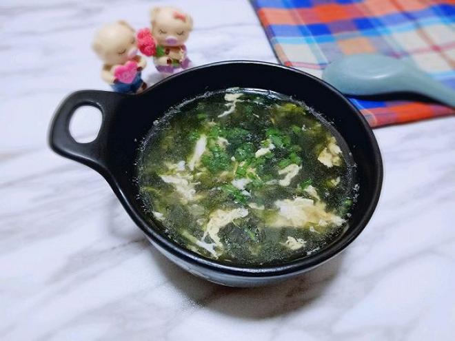 紫菜虾皮蛋汤