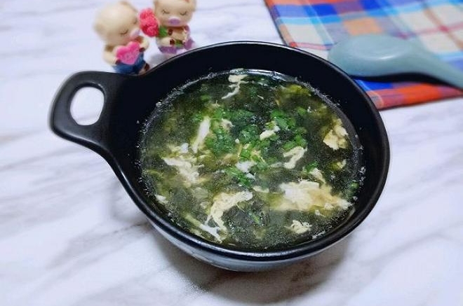紫菜虾皮蛋汤