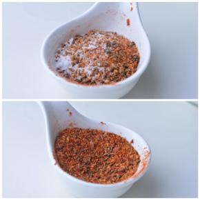 将材料中所有的辅料调匀备用