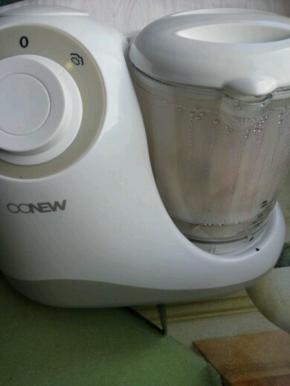 启动辅食机蒸熟