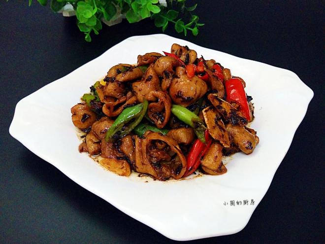 爆炒大肠(附大肠洗法)