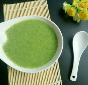 再加入米粉搅拌好就可以吃了