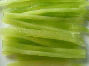 莴笋切小条
