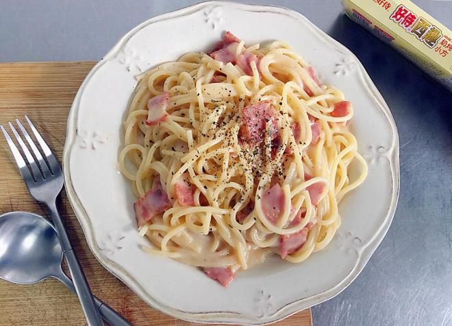 奶油培根意面（懒人版）