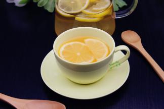 减肥美容蜂蜜柠檬茶