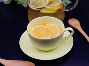减肥美容蜂蜜柠檬茶