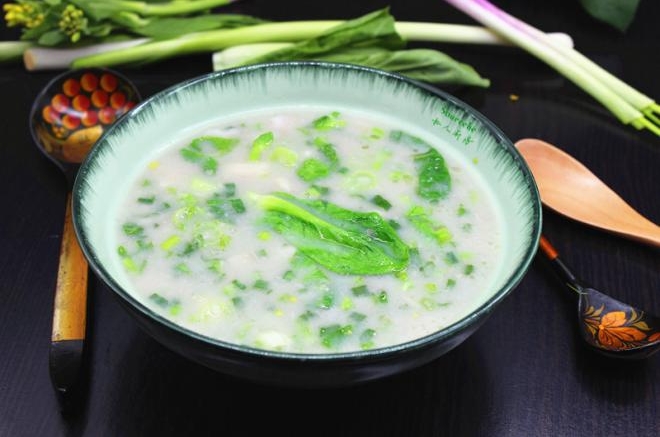 菜心芋头汤