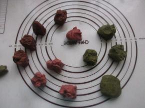 分成20克的小剂子。