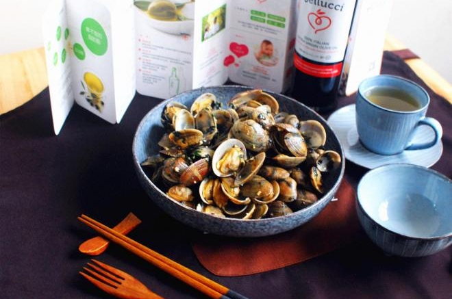 紫苏豉汁炒厚甲