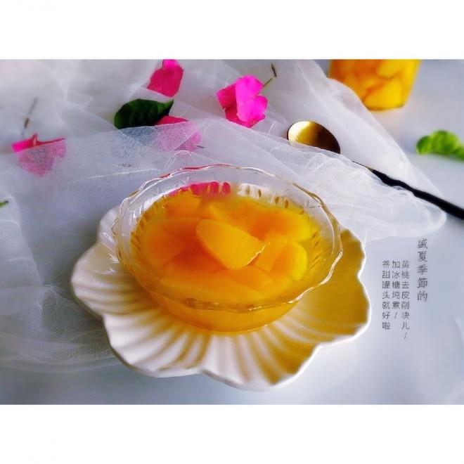 自制黄桃罐头