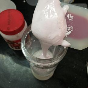 放入Fluff棉花糖。