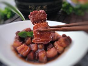 酥而不烂，肥而不腻的肉肉。