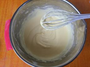 “一”字形搅拌均匀，待用。