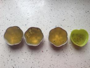 倒入模具中晾凉定型