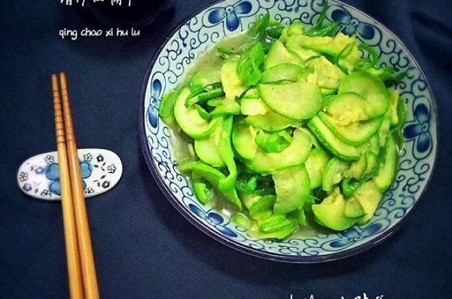 清炒西葫芦
