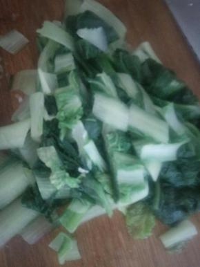 焯熟切碎
