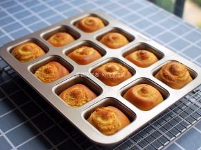 模具不粘，倒扣即可脱模。