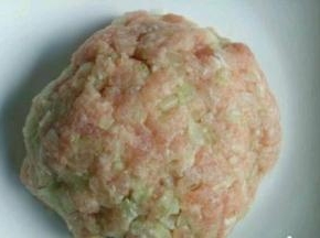 搅拌成团