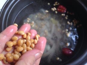 加入黄豆