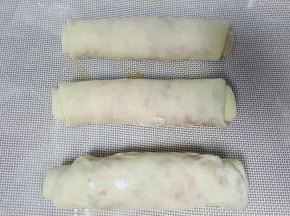 10．三个依次卷好。