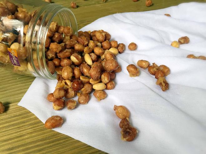 香脆裹面花生米