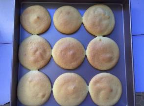 上色后盖上锡纸，出炉啦