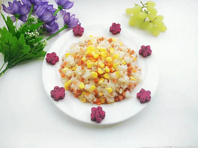 玉米火腿蛋炒饭