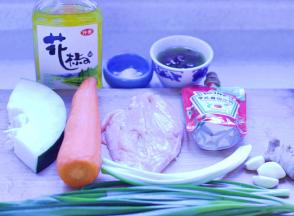 1.先将所有食材准备好