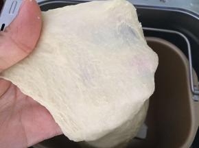 揉至扩展阶段就可以了，等待发酵