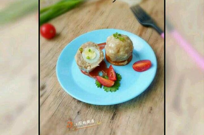 肉泥鹌鹑蛋